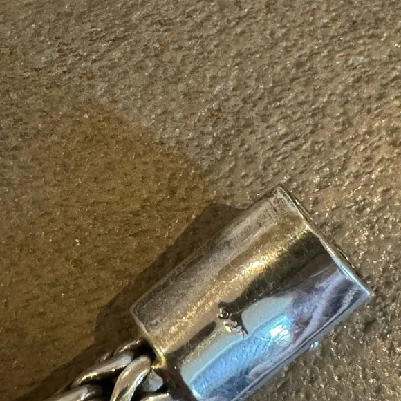 Artisan Handmade Sterling Silver Braided Bracelet 72.7g - Picture 7 of 10